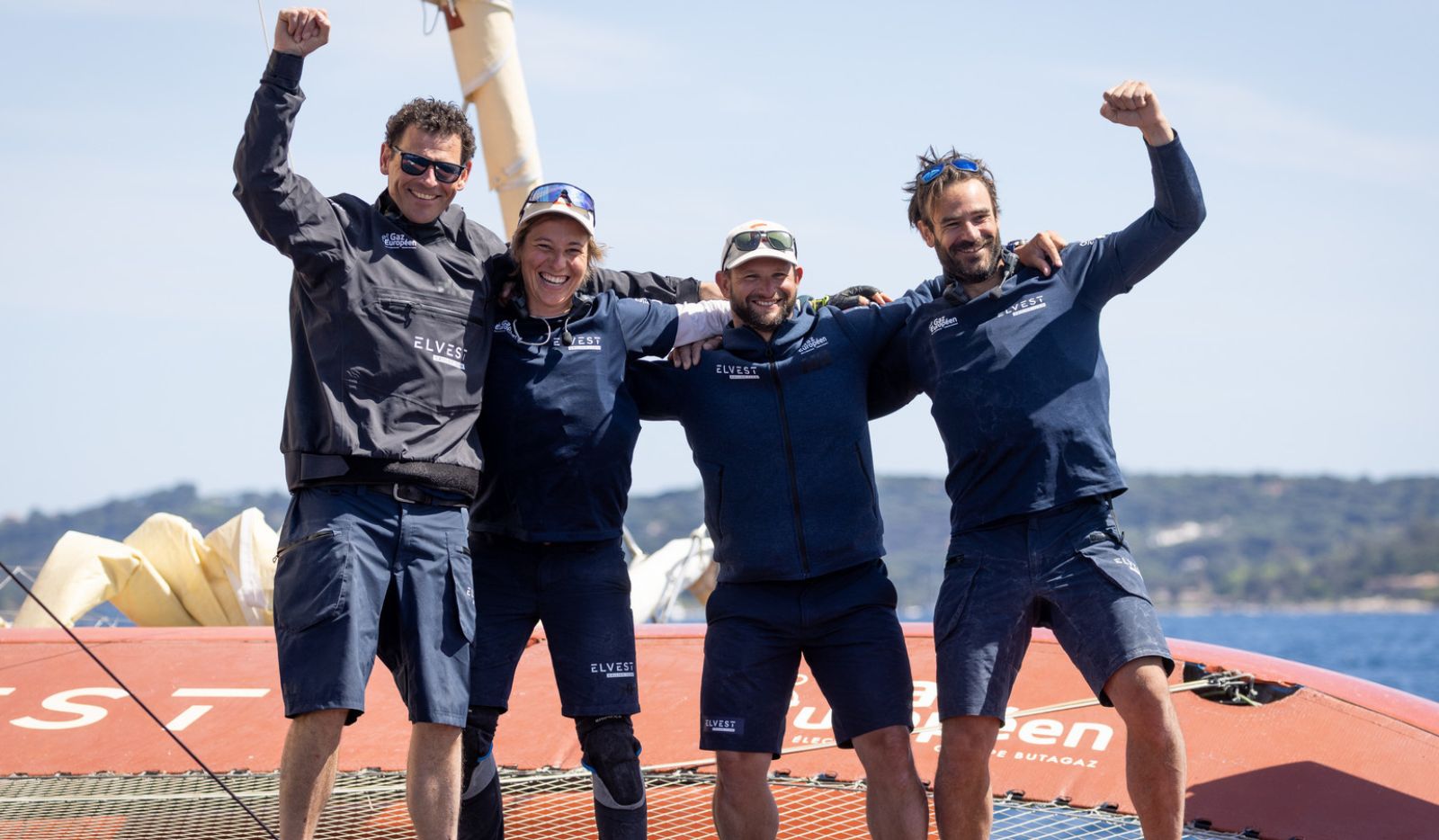 ELVEST SAILING TEAM VAINQUEUR DE L'ACT 1 - SAINTE-MAXIME